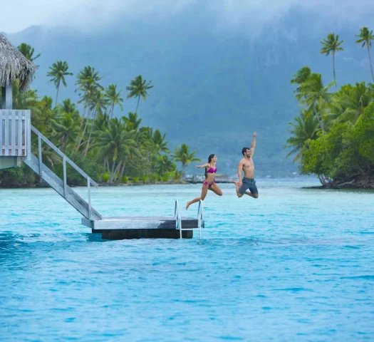 Jump into the water© Tahiti Tourisme